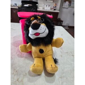 9" Harris Hubert Lion Plush Stuffed Doll Toy Advertisement Banking